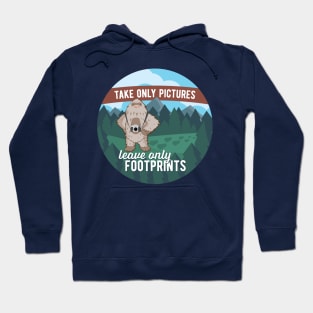 Leave Only Footprints Hoodie